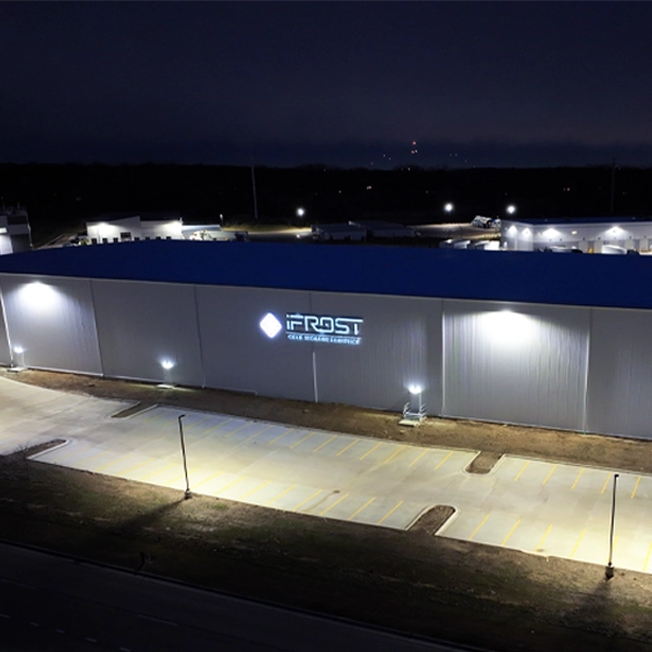 iFrost Cold Storage Logistics Facility Exterior Aerial Photo